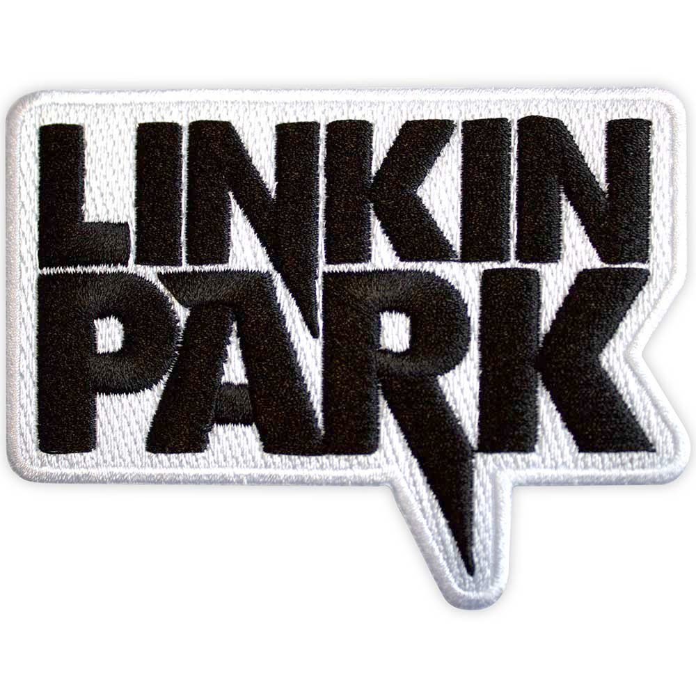 Linkin Park - Black Logo Patch - White/Black